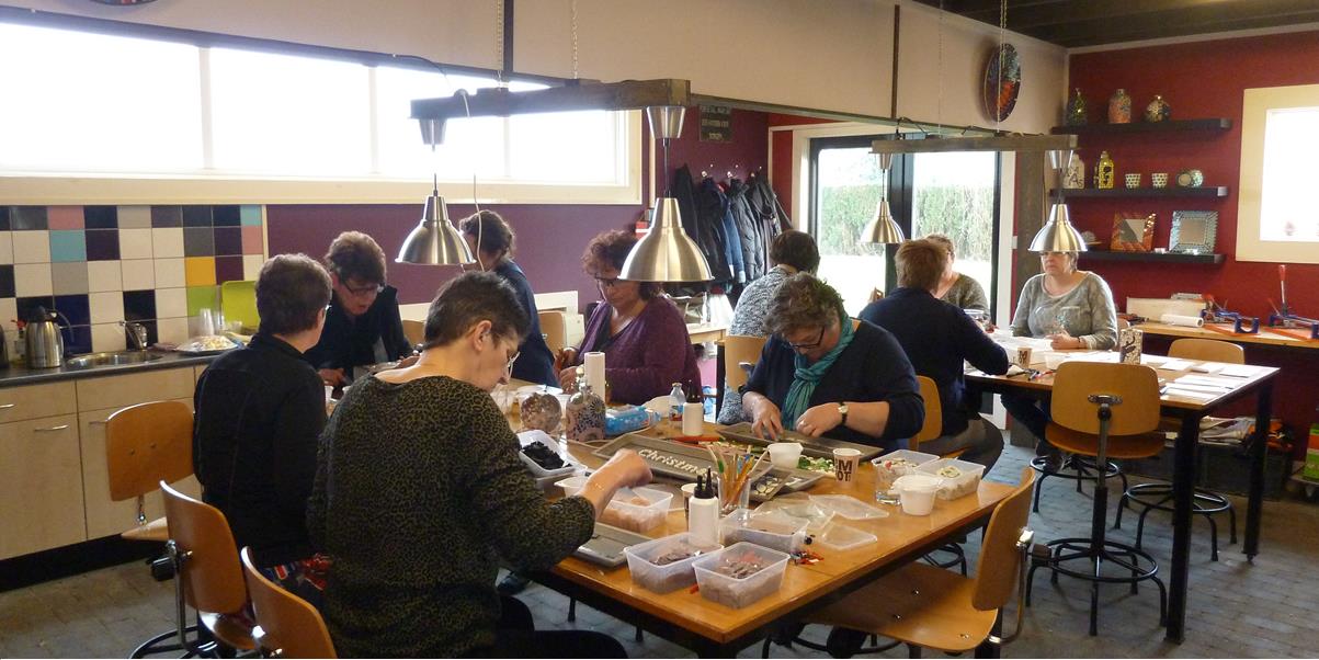 Cursus atelier gezellig en sfeervol