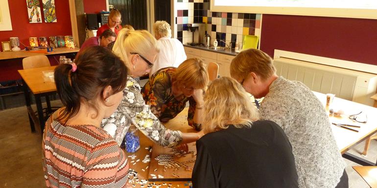 Teambuilding activiteit minibouwproject