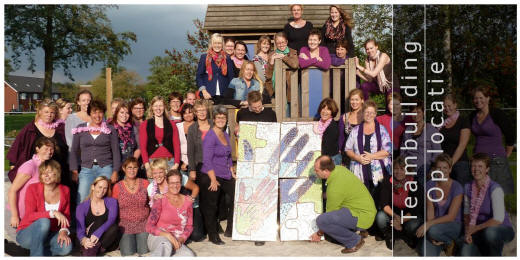 Teambuilding in Almelo bij Duusk, zij brengt de
		mensen op een bijzondere verrassende wijze dichter bij elkaar.
	   