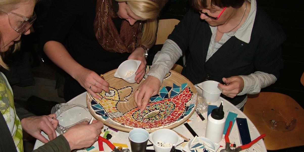 Teamuitje in het Atelier van Duusk